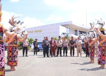Tiba di Mapolda Kaltara, Komisi III DPR RI Disambut Wakapolda dan Forkopimda