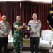 Dikunjungi Danyonif TP 880/Banuanta, Kapolda Kaltara: Hubungan Harmonis TNI-Polri Harus Terus Dipelihara