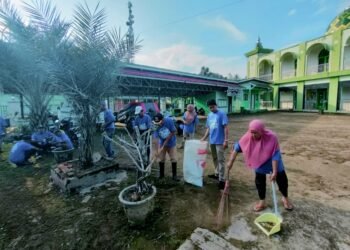DPC Demokrat Tana Tidung Bangun Budaya Gotong Royong melalui Gerakan Langit Biru Indonesia Asri