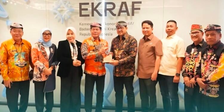 Wujudkan Ekosistem Kreatif, DPRD bersama Pemprov Kaltara Audiensi dengan Kemenekraf RI