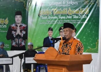 Diikuti 78 Peserta, Bupati Syarwani Buka STQ VI Kecamatan Tanjung Palas