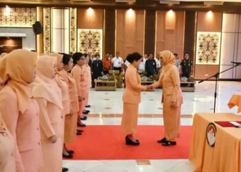 Rostinawati Ernes Pimpin DWP Kabupaten Malinau 2024-2029