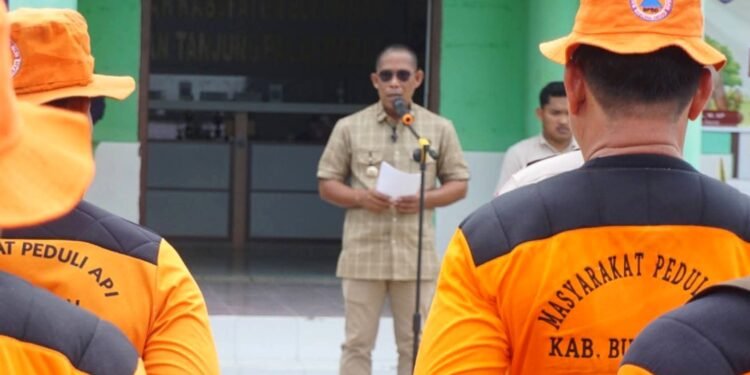 Bupati Syarwani Pimpin Apel Kesiapsiagaan Penanggulangan Karhutla