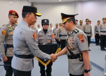 Sertijab Karo SDM Polda Kaltara, Kombes Pol Steyven Gantikan Kombes Pol Warsono
