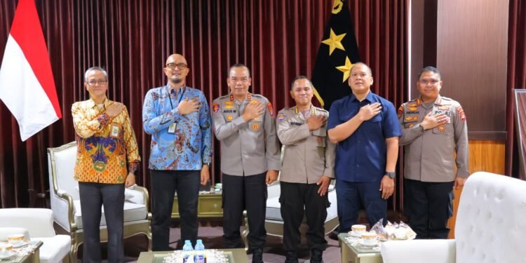 KPP Pratama Tanjung Redeb dan KPP Pratama Tarakan Audiensi dengan Kapolda Kaltara