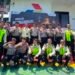 Ditpamobvit Polda Kaltara Gelar Simulasi Pengamanan Penanganan Kebakaran Tangki V Minyak di PT Pertamina TBBM Tarakan