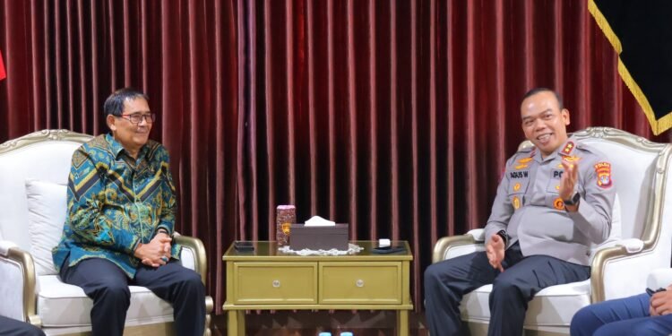 Kuatkan Sinergi Antar-lembaga, Kapolda Terima Kunjungan Silaturahmi Ketua Pengadilan Tinggi Kaltara