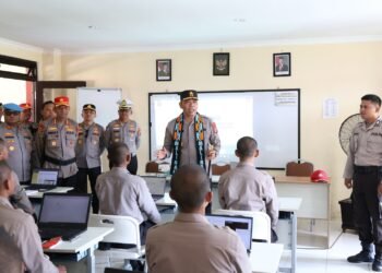 Kunjungi SPN Polda Kaltara, Kapolda Tekankan Pentingnya Ketulusan dan Keteladanan dalam Mendidik Generasi Penerus Polri