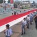 Kirab Bendera Merah Putih 2.026 Meter Semarakkan Peringatan Kemerdekaan di Kaltara