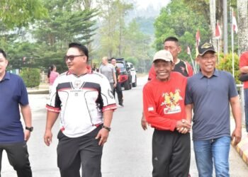 Hadiri Jalan Santai, Bupati dan DPRD Bulungan Serap Aspirasi Warga Dusun Srimulya