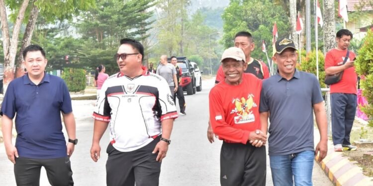 Hadiri Jalan Santai, Bupati dan DPRD Bulungan Serap Aspirasi Warga Dusun Srimulya