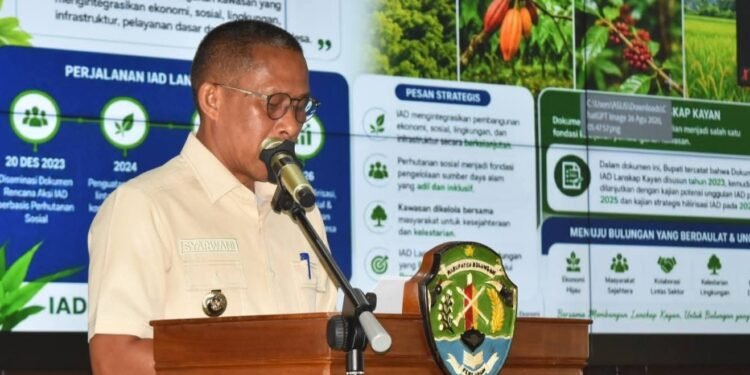 Bupati Tegaskan Komitmen Laksanakan IAD di Lanskap Kayan Bulungan