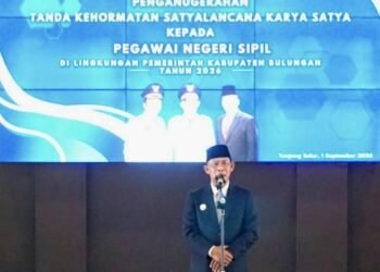 Apresiasi dari Negara, 150 PNS Pemkab Bulungan Terima Penghargaan Satya Lencana Karya Satya