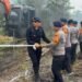 Dansat Brimob Kaltara Turun Langsung Pastikan Karhutla Benar-Benar Padam