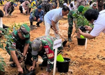 Wabup Bulungan Ajak Masyarakat Rawat Lingkungan dalam Aksi Tanam Satu Juta Pohon