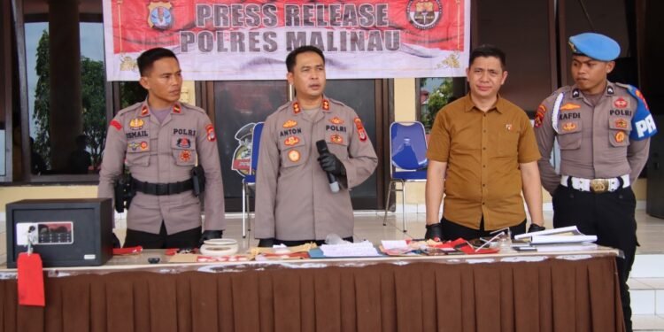 Ungkap Kasus Narkotika, Polres Malinau Amankan 8 Terduga Pelaku dan 113,3 Gram Sabu