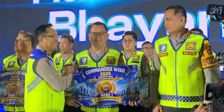 Ditlantas Polda Kaltara Raih Tiga Penghargaan Nasional di HUT ke-71 Polantas