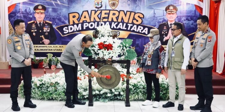Rakernis Biro SDM Polda Kaltara 2026, Kapolda Dorong SDM Unggul dan Profesional