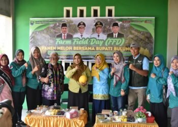 Poktan Al-Barakah Bunyu Berhasil Panen Melon, Bupati Bulungan Dorong Dinas Pertanian Siapkan Program Bantuan