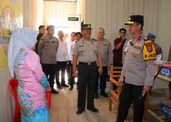 Cek Polsek Sekatak, Kapolda Kaltara Tekankan Kehadiran Polri yang Dirasakan Masyarakat